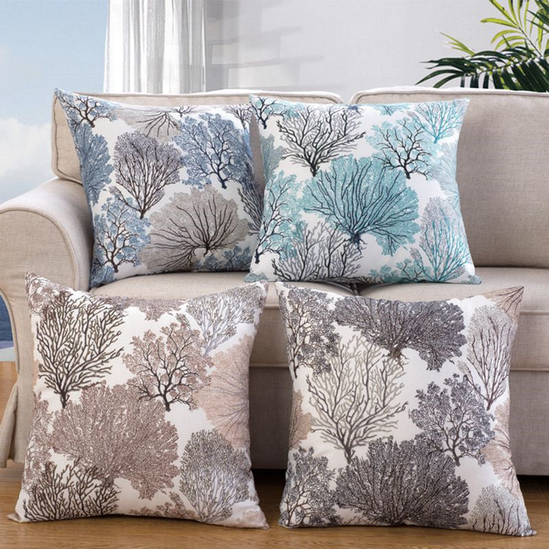 Nordic Classical Sofa Cushion Pillow Short Plush Sofa Cushion Pillow - Seasonal Chic Variety