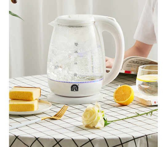 Automatic power off transparent glass electric kettle - Seasonal Chic Variety