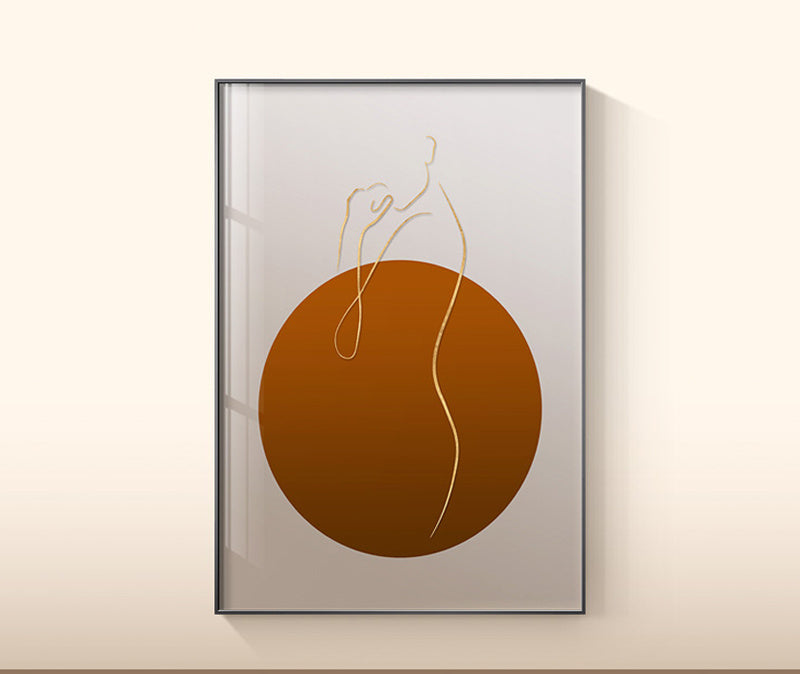 Plant Leaf Wall Art Canvas Painting - Seasonal Chic Variety