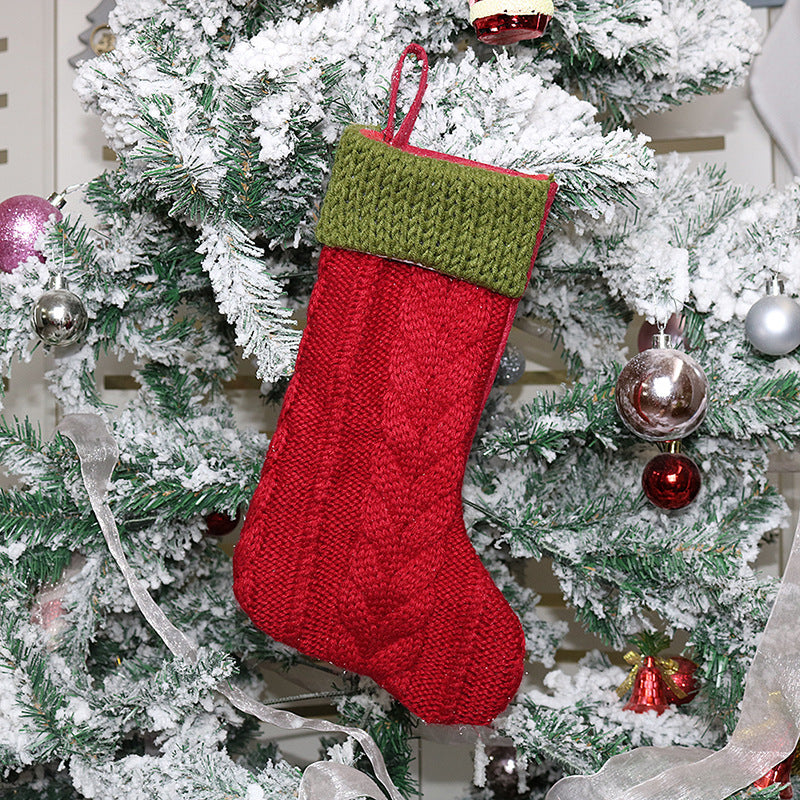 Knitted Medium Gift Bag Gift Bag Pendant - Seasonal Chic Variety