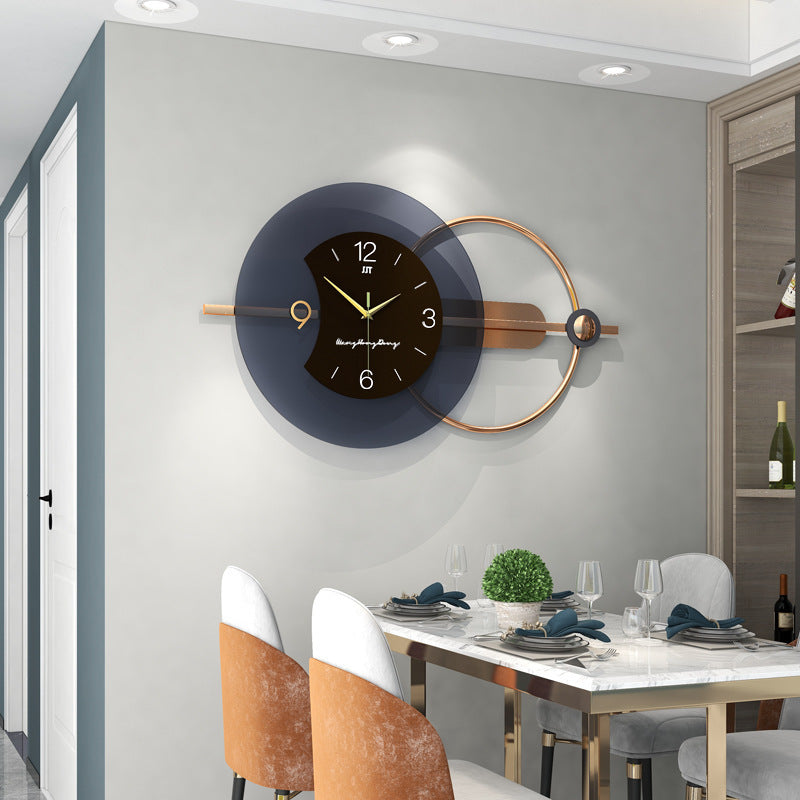 Home Fashion Clock Living Room Decoration - Seasonal Chic Variety