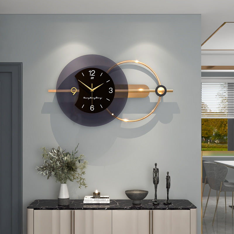 Home Fashion Clock Living Room Decoration - Seasonal Chic Variety