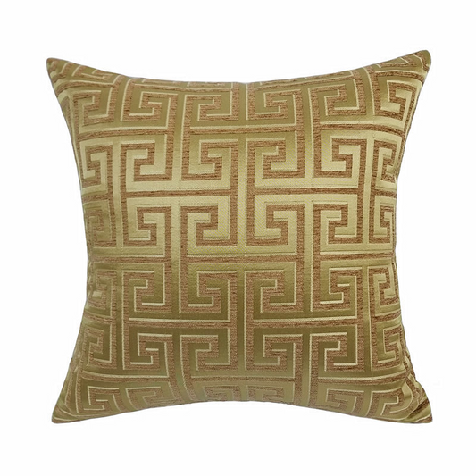 New Chinese Jacquard Yarn Dyed Chenille Home Decoration Cushion Cover Pillow Case - Seasonal Chic Variety