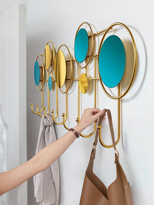 Wall Porch Behind The Bedroom Door, Strong Sticky Hook, Coat And Hat Key Shelf - Seasonal Chic Variety