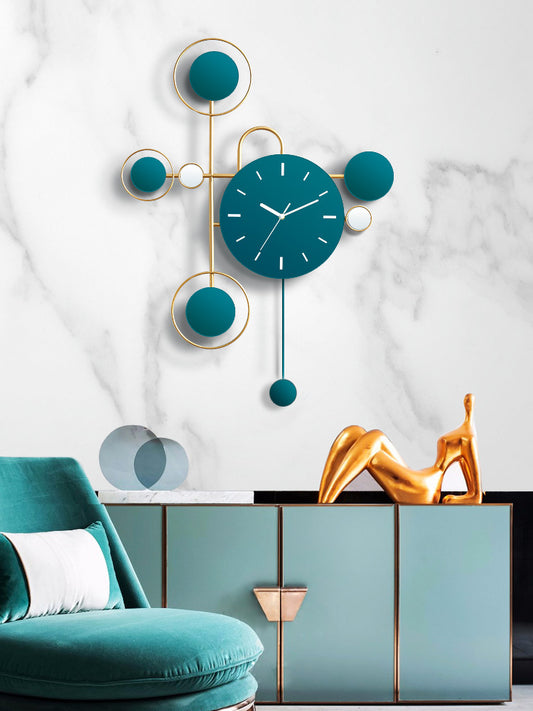 Wall Clock Decoration Household Light Luxury Wall Hanging Modern Living Room Clock - Seasonal Chic Variety