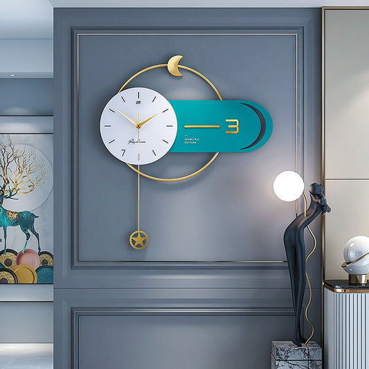 Modern Simple Wall Clock Home Decoration Clock Light Luxury Wall Clock - Seasonal Chic Variety