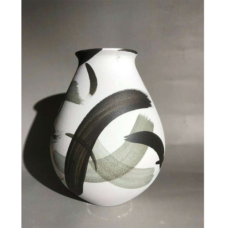 Modern Ink Ceramic Vase Home Decoration Soft Decoration - Seasonal Chic Variety